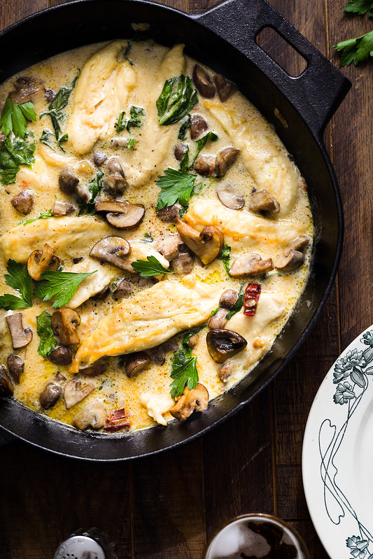 POULET AU CHAMPIGNON