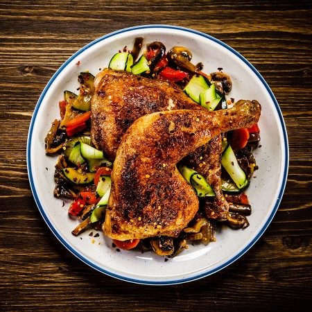 1/4 ROASTED CHICKEN